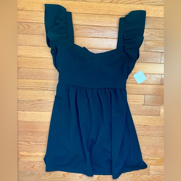 NWT Altar'd State Open Back Ruffle Tie Dress - Picture 3 of 5